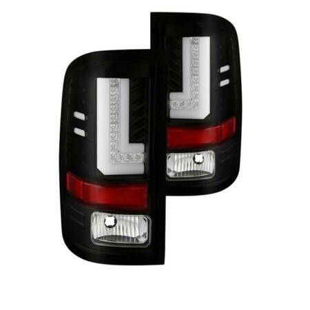 SPYDER 2016-2017 Gmc Black Fiber Optic LED Tail Lights 5083777